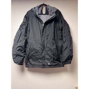 Nike‎ ACG FitStorm Outer Layer Jacket Black Gray XL Hiking Outdoors